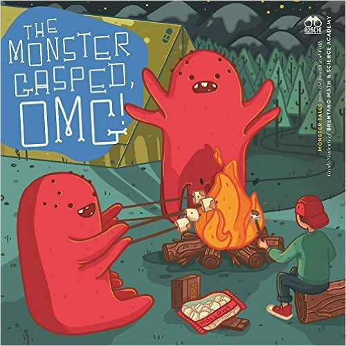 The Monster Gasped, OMG! Original Stories About Monsters, Beasts and Mythical Creatures Book Cover